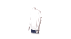 Adult White T-Shirt "keya" MC180 WHITE