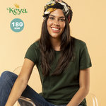 Kleuren Dames T-Shirt "keya" WCS180 GEEL