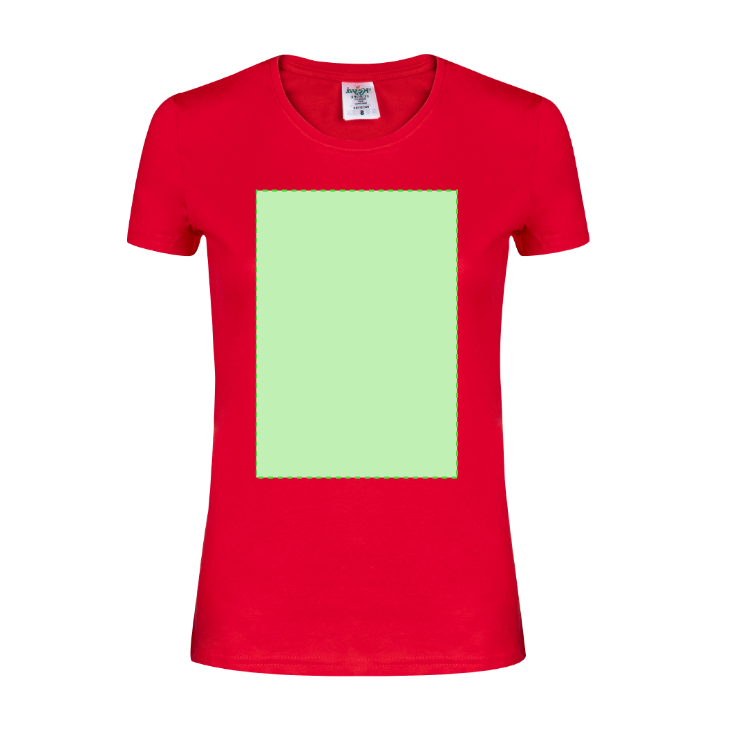 Kleuren Dames T-Shirt "keya" WCS180
