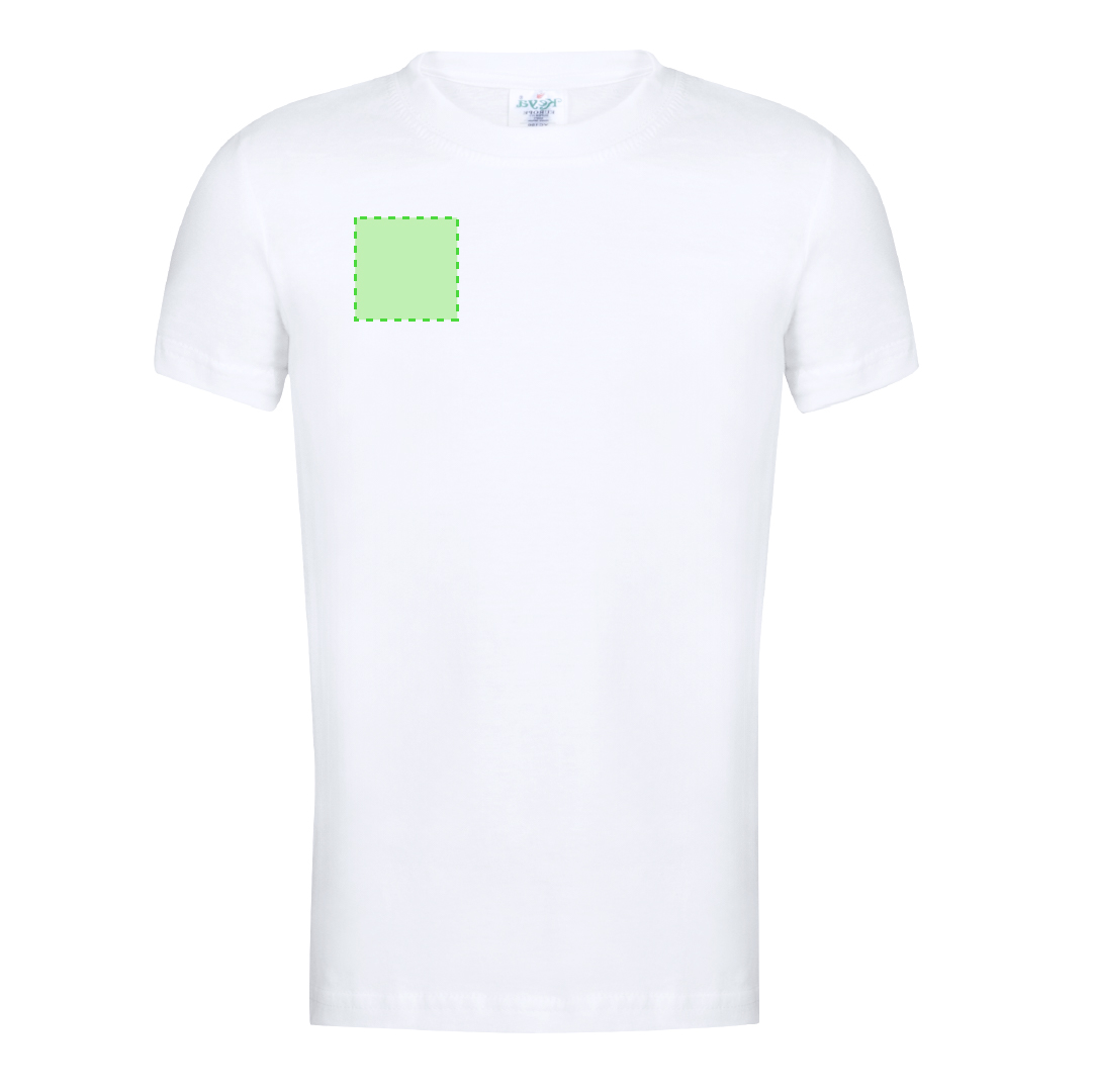 Wit Kinder T-Shirt "keya" YC150