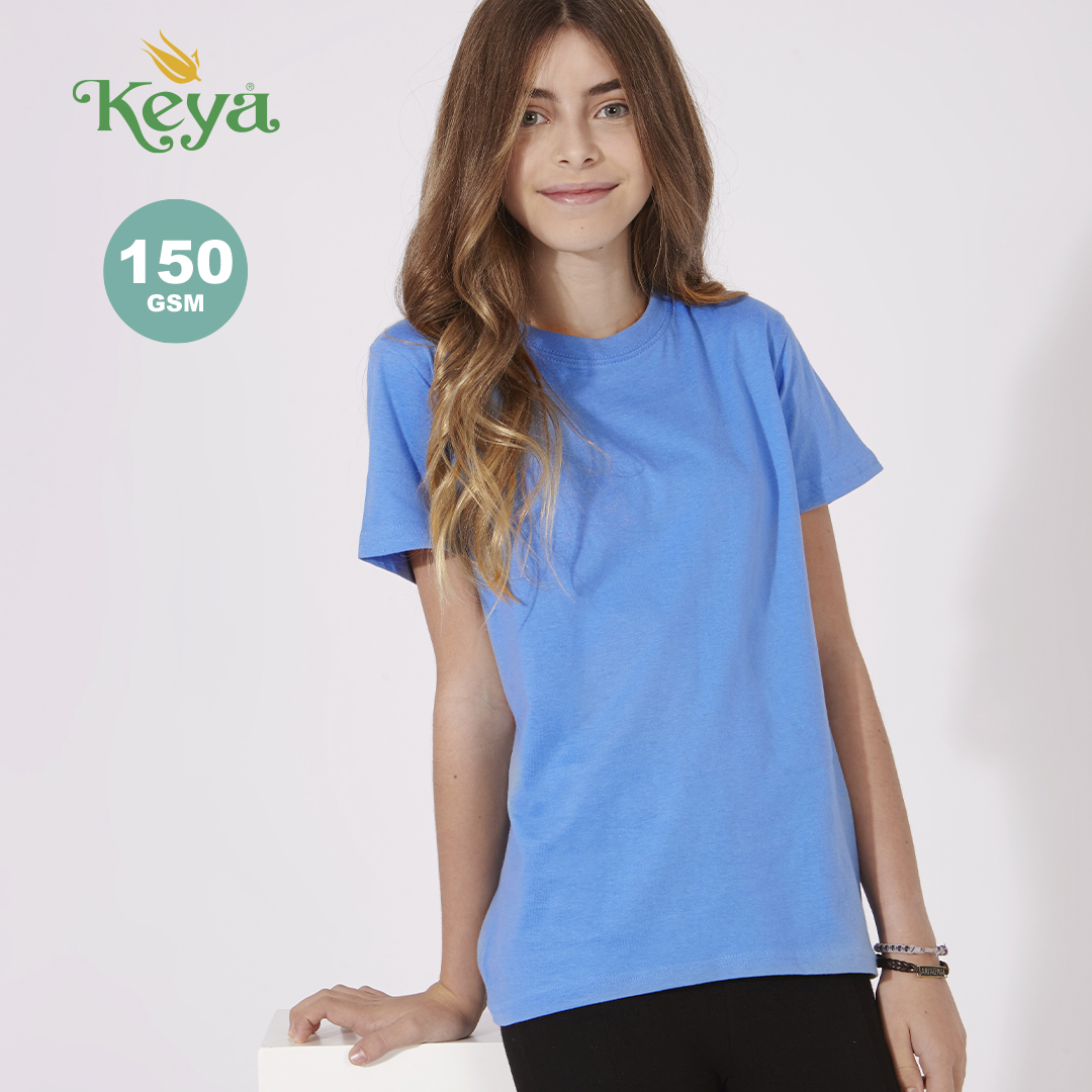 Kinder Farbe T-Shirt "keya" YC150