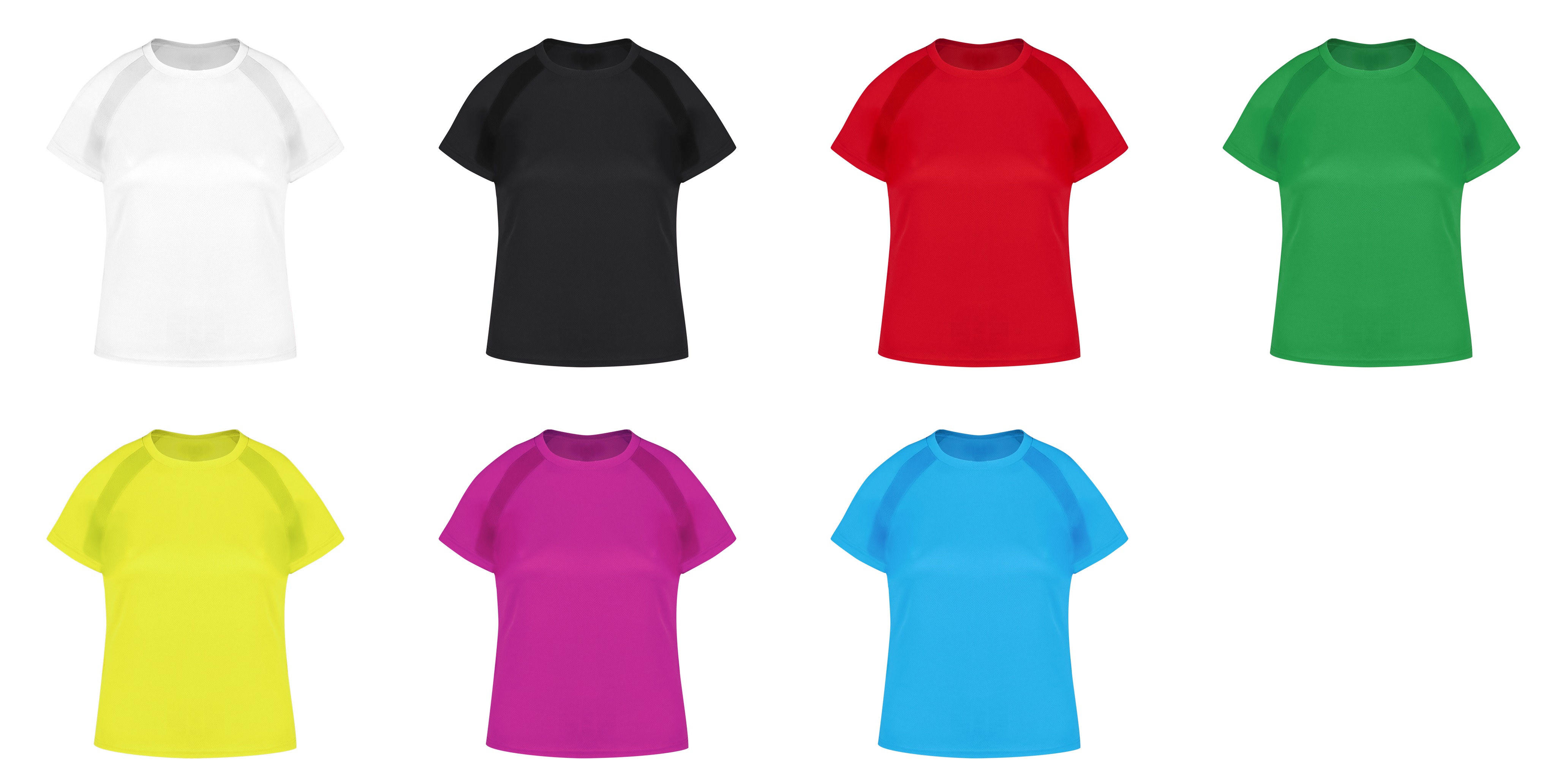 Women T-Shirt Tecnic Sappor YELLOW